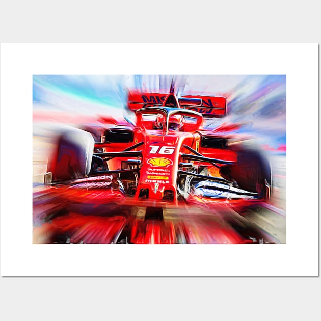 Charles Leclerc Wall Art by DeVerviers